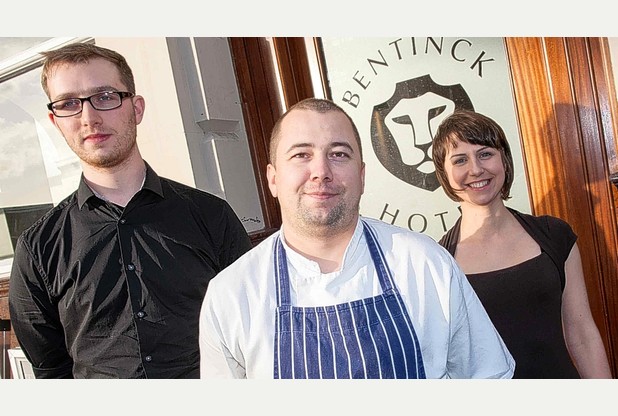 The Bentinck Hotel Team - Photograph by The Nottingham Post
